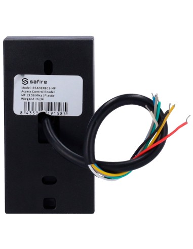 LECTOR DE ACCESO PARA MARCOS - ACCESO POR TARJETA EM - INDICADOR LED Y ACÚSTICO - WIEGAND 26/34 - COMPATIBLE CON EQUIPOS DE TERC