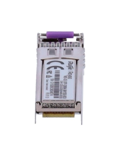 REYEE MÓDULO TRANSCEPTOR SFP INDUSTRIAL  - BIDI TRANSMISIÓN 1550NM / RECEPCIÓN 1310NM - FIBRA MONOMODO - CONECTOR LC - MÁXIMA DI