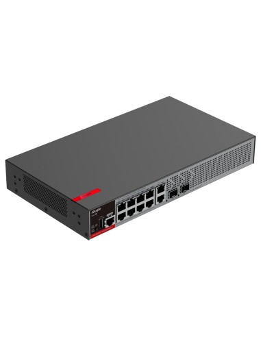 RUIJIE SWITCH POE CLOUD MANAGED POE L2+ - 8 ANSCHLÜSSE RJ45 GE + 2 SFP ANSCHLÜSSE 2.5GIGABIT - 8 POE+ ANSCHLÜSSE / BIS ZU 125W G