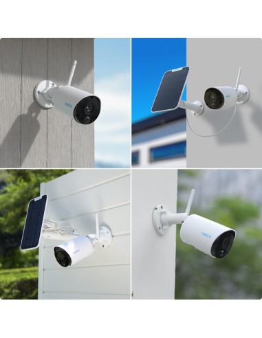 REOLINK CAMARA WIFI A BATERÍA - 3MP (2304 X 1296) - IR 10 M / SIRENA - DETECCION PIR HUMANOS / VEHÍCULOS - AUDIO BIDIRECCIONAL /