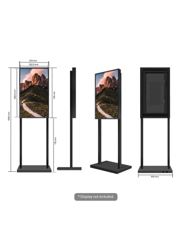 FLOOR SUPPORT  - COMPATIBLE WITH SF-32WF35-FHD - GROUND CLEARANCE 761MM