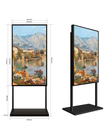 BODENSTÜTZE  - KOMPATIBEL MIT SF-49WF50-FHD - BODENFREIHEIT 702MM