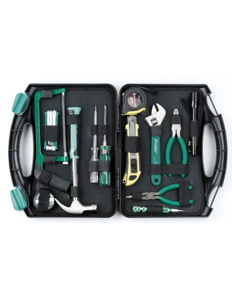 JUEGO DE HERRAMIENTAS DOMESTICO, MALETIN