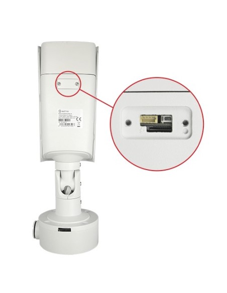 CÁMARA TÉRMICA DUAL IP SAFIRE - 160X120 VOX | LENTE 10MM - SENSOR ÓPTICO 1/2.8 2 MPX | LENTE 8MM - SENSIBILIDAD TÉRMICA =50MK -