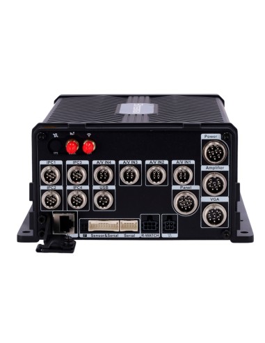 STREAMAX - GRABADOR NVR PARA EMBARCAR EN VEHÍCULO - 4 CH AHD Y 4 CH IP / COMPRESIÓN H.265/H.264 - RESOLUCIÓN MÁXIMA 1080P - COMU