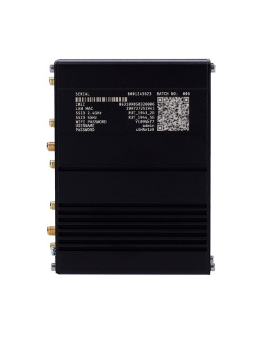 TELTONIKA ROUTER INDUSTRIAL 5G - 5G SUB-6GHZ SA/NSA DOBLE SIM - 5 PUERTOS 10/100/1000MBPS - HASTA 3,4GBPS DESCARGA | 550 MBPS SU
