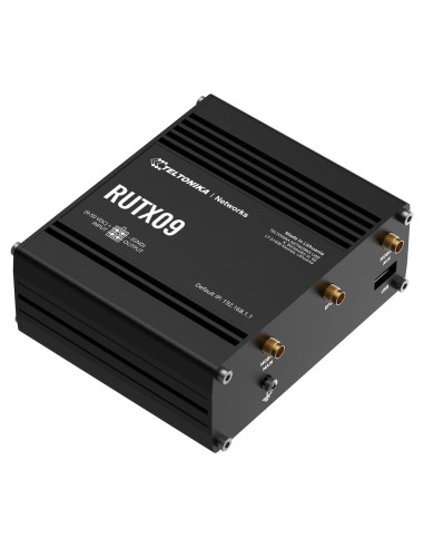 TELTONIKA ROUTER 4G INDUSTRIAL - DUAL SIM 4G CAT 6 - 1X ENTRADA/SALIDA DIGITAL - CARCASA ALUMINIO - POSICIONAMIENTO GNSS - 4 PUE