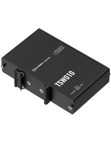 TELTONIKA SWITCH NO GESTIONABLE INDUSTRIAL - 5 PUERTOS ETHERNET RJ45 FAST ETHERNET - RUGERIZADO CARCASA ALUMINIO - PLUG AND PLAY