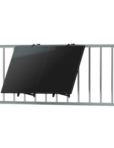 TSUN KIT SOLAR UNIVERSAL - PANEL SOLAR 400W - MICROINVERSOR 400W - PARA BALCÓN, SUELO O PARED - CONEXIÓN WIFI - PERMITE CONECTAR