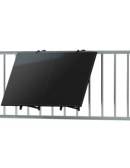 TSUN KIT SOLAR UNIVERSAL - PANEL SOLAR 400W - MICROINVERSOR 400W - PARA BALCÓN, SUELO O PARED - CONEXIÓN WIFI - PERMITE CONECTAR