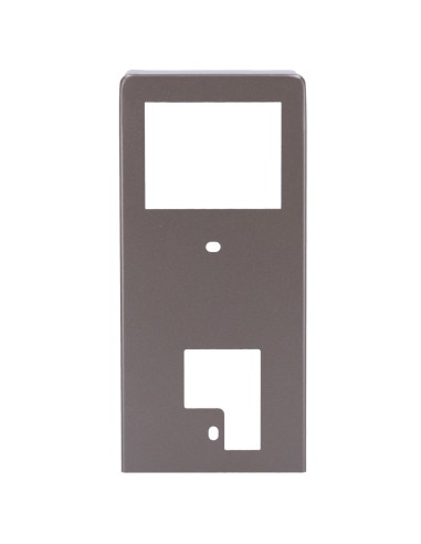 COBERTURA PARA VIDEOPORTEIRO - ESPECÍFICO DA UNIVIEW UV-OEU-201X-HMK-W - MEDIDAS: 179 (AL) X 84 (LG) X 50 (FD) MM - FEITO EM LIG