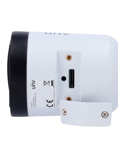 CÁMARA BULLET IP UNIVIEW - GAMA EASY - 2 MP | LENTE 4 MM | MICROSD 512 GB - LUZ BLANCA 30 M | IR 30 M | DWDR - COLOR HUNTER | DU
