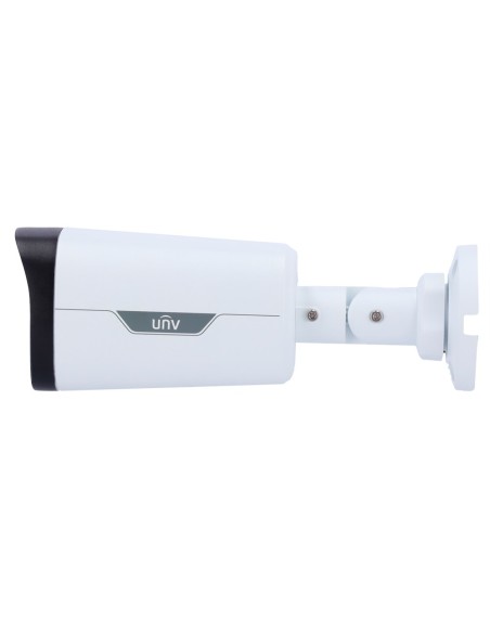 CÁMARA BULLET IP UNIVIEW - GAMA EASY - 8 MP | LENTE 4 MM | MICROSD 512 GB - LUZ BLANCA 30 M | WDR 120 DB  - COLOR HUNTER CON TEC