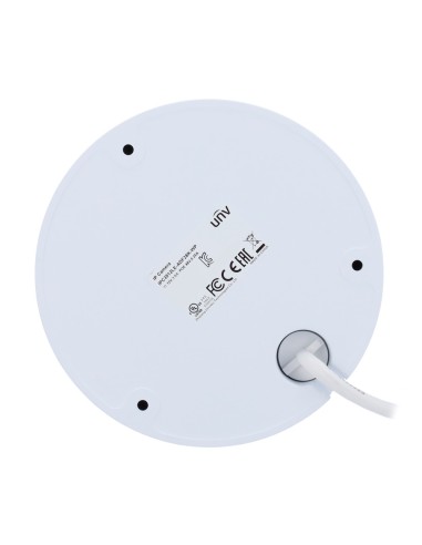 CÁMARA DOMO IP UNIVIEW - EASY - 2 MP | LENTE 2.8 MM | MICROSD 512 GB - WDR 120 DB | MICRÓFONO - COLOR HUNTER CON TECNOLOGÍA WISE