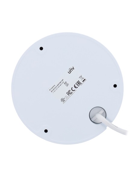 CÁMARA DOMO IP UNIVIEW - EASY - 2 MP | LENTE 2.8 MM | MICROSD 512 GB - WDR 120 DB | MICRÓFONO - COLOR HUNTER CON TECNOLOGÍA WISE