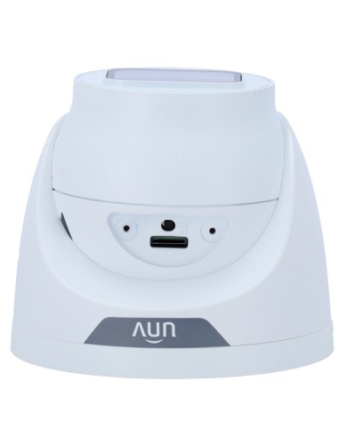 CÁMARA TURRET IP UNIVIEW - GAMA EASYSTAR - 8 MP | LENTE 4 MM | MICROSD 512 GB - LUZ BLANCA 30 M | WDR 120 DB  - COLOR HUNTER CON