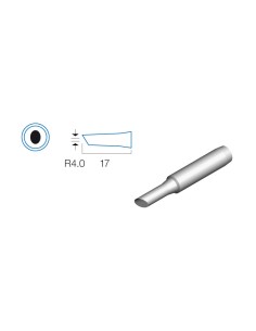 PUNTA BISELADA DE 4.0MM SOLDADOR HRV6154