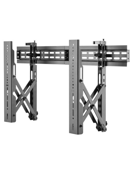 KIT VIDEOWALL 2X2 - INCLUI MONITORES - INCLUI SUPORTE DE PAREDE - COMPATIBILIDADE COM DAISY CHAIN