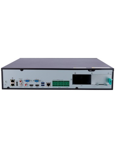 NVR FOR IP CAMERAS - PRIME RANGE - 64 CH VIDEO / ULTRA COMPRESSION H.265 - MAXIMUM RESOLUTION 32MPX / BANDWIDTH 384MBPS - SUPPO