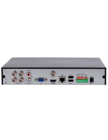 VIDEOGRABADOR 5N1 UNIVIEW - GAMA EASY - 4 CH HDTVI / HDCVI / AHD / CVBS + 4 EXTRA IP - AUDIO SOBRE COAXIAL / ALARMAS - ADMITE 1