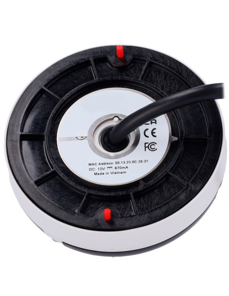 VCA TECHNOLOGY - MODEL VCA-IPAI345S-FR, IPAI-S RANGE  - COMPACT DOME IP CAMERA 5MP IR AI - RESOLUTION 5MPX LENS 2.8MM. IR 30M. 