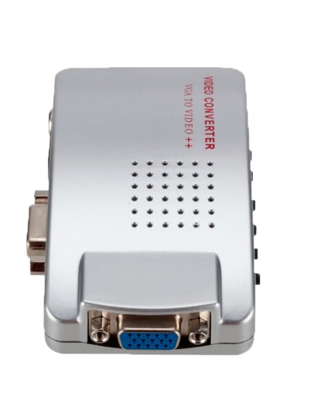 ADAPTATEUR DE VIDÉO - ENTRÉES: VGA - SORTIE: VGA, S-VIDEO ET RCA VIDÉO - RÉSOLUTIONS MULTIPLES SUPPORTÉS - SYSTÈME DE VIDÉO NTS