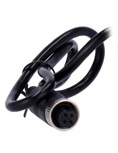 CAMÉRA EMBARQUÉE AVEC SUPPORT RABATTABLE - AJUSTEMENT VERTICAL - COMPATIBLE AVEC STREAMAX - AHD 1080P OBJECTIF IR 2.8MM - IP66 