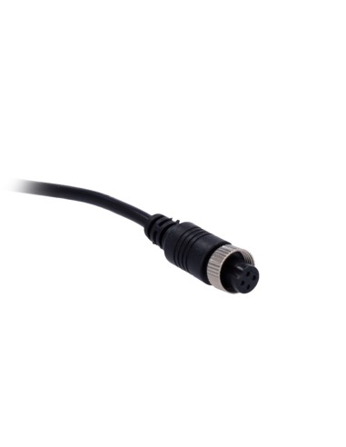 CÂBLE M12F VERS BNC + DC - CÂBLE DE SORTIE VIDÉO POUR LE MONITEUR - COMPATIBLE AVEC STREAMAX - LONGUEUR 35CM