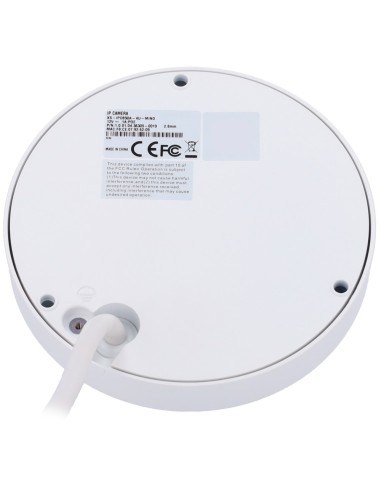 X-SECURITY CÁMARA IP DOMO DUAL - 2X 4 MEGAPÍXEL  (2560X1440) - LENTE FIJA 2.8MM - WDR 120DB | DUAL LIGHT(IR 60M Y LUZ BLANCA 60M