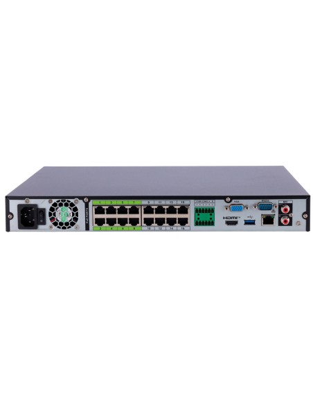 X-SECURITY NVR - RESOLUCIÓN MÁXIMA 32 MEGAPIXEL - 32 CH / 16 PUERTOS POE AF/AT - COMPRESIÓN H.265 / H.264 | 2 HDD - SALIDA HDMI