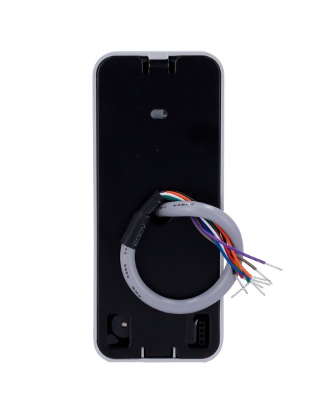 LECTOR DE ACCESO - ACCESO POR CÓDIGO QR Y TARJETA EM - INDICADOR LED Y ACÚSTICO - WIEGAND 26/34 | RS485 - COMPATIBLE CON CONTROL