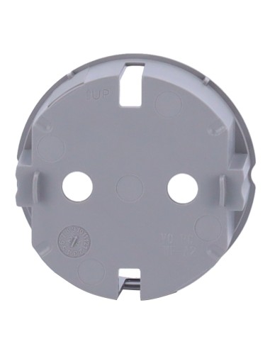 TAPA CENTRAL PARA ENCHUFE BÁSICO TIPO F - COMPATIBLE CON AJ-OUTLETCORE-BASIC - PROTECCIÓN CONTRA POLVO, SALPICADURAS, OBJETOS -
