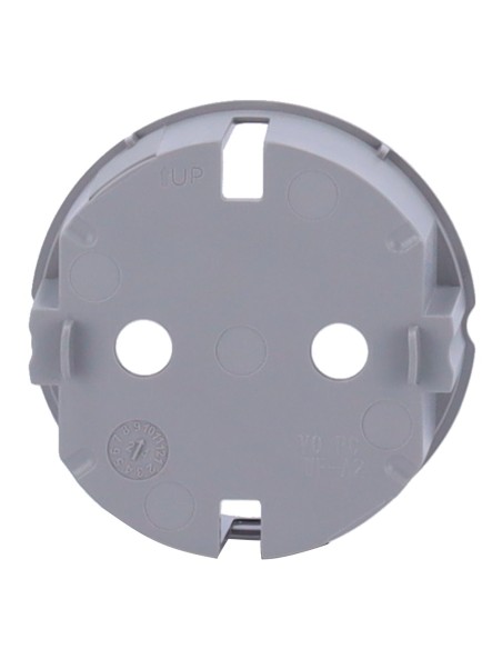 TAPA CENTRAL PARA ENCHUFE BÁSICO TIPO F - COMPATIBLE CON AJ-OUTLETCORE-BASIC - PROTECCIÓN CONTRA POLVO, SALPICADURAS, OBJETOS -