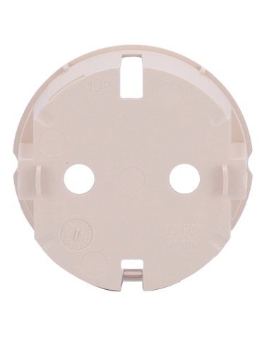 TAPA CENTRAL PARA ENCHUFE BÁSICO TIPO F - COMPATIBLE CON AJ-OUTLETCORE-BASIC - PROTECCIÓN CONTRA POLVO, SALPICADURAS, OBJETOS -