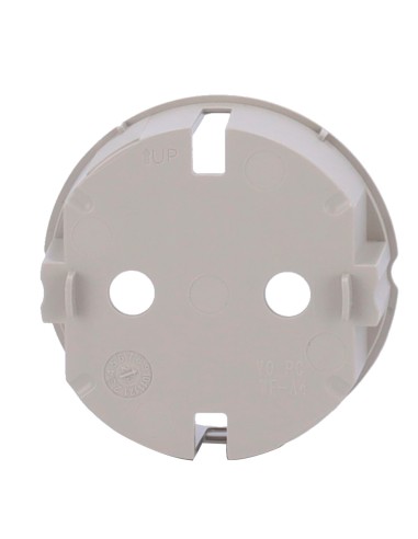 TAPA CENTRAL PARA ENCHUFE BÁSICO TIPO F - COMPATIBLE CON AJ-OUTLETCORE-BASIC - PROTECCIÓN CONTRA POLVO, SALPICADURAS, OBJETOS -