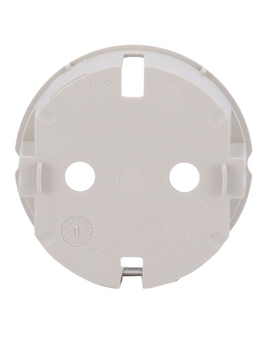 TAPA CENTRAL PARA ENCHUFE BÁSICO TIPO F - COMPATIBLE CON AJ-OUTLETCORE-BASIC - PROTECCIÓN CONTRA POLVO, SALPICADURAS, OBJETOS -