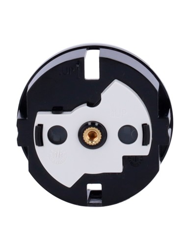 TAPA CENTRAL PARA ENCHUFE INTELIGENTE TIPO F - COMPATIBLE CON AJ-OUTLETCORE-SMART - INDICADOR LED SOBRE ESTADO DEL ENCHUFE Y CON