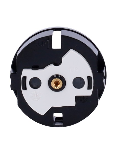 TAPA CENTRAL PARA ENCHUFE INTELIGENTE TIPO F - COMPATIBLE CON AJ-OUTLETCORE-SMART - INDICADOR LED SOBRE ESTADO DEL ENCHUFE Y CON