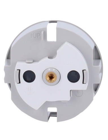 TAPA CENTRAL PARA ENCHUFE INTELIGENTE TIPO F - COMPATIBLE CON AJ-OUTLETCORE-SMART - INDICADOR LED SOBRE ESTADO DEL ENCHUFE Y CON