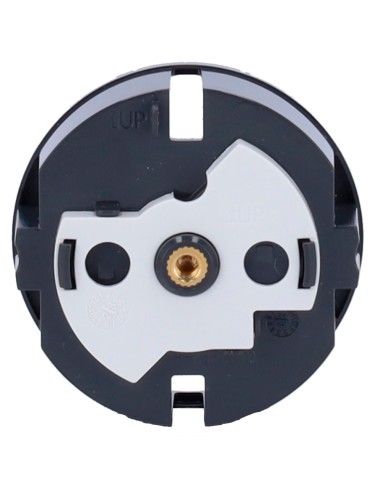 TAPA CENTRAL PARA ENCHUFE INTELIGENTE TIPO F - COMPATIBLE CON AJ-OUTLETCORE-SMART - INDICADOR LED SOBRE ESTADO DEL ENCHUFE Y CON