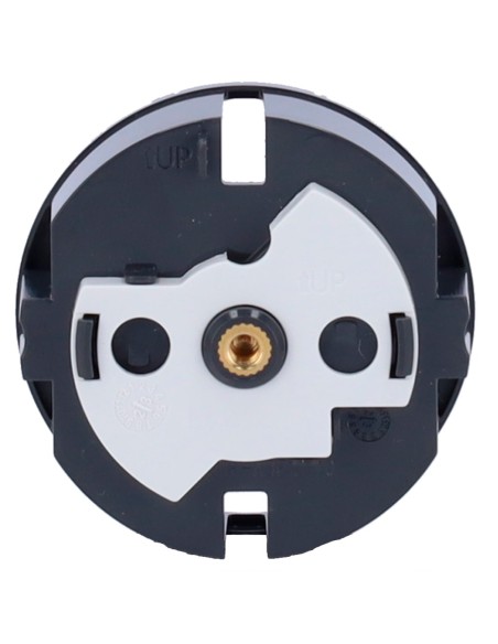 TAPA CENTRAL PARA ENCHUFE INTELIGENTE TIPO F - COMPATIBLE CON AJ-OUTLETCORE-SMART - INDICADOR LED SOBRE ESTADO DEL ENCHUFE Y CON