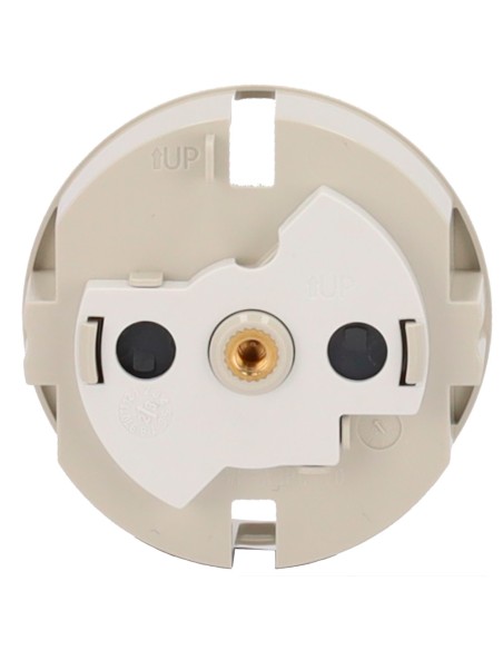 TAPA CENTRAL PARA ENCHUFE INTELIGENTE TIPO F - COMPATIBLE CON AJ-OUTLETCORE-SMART - INDICADOR LED SOBRE ESTADO DEL ENCHUFE Y CON