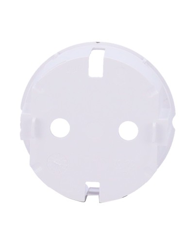 TAPA CENTRAL PARA ENCHUFE BÁSICO TIPO F - COMPATIBLE CON AJ-OUTLETCORE-BASIC - PROTECCIÓN CONTRA POLVO, SALPICADURAS, OBJETOS -