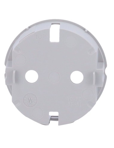 TAPA LATERAL PARA ENCHUFE BÁSICO TIPO F - COMPATIBLE CON AJ-OUTLETCORE-BASIC - PROTECCIÓN CONTRA POLVO, SALPICADURAS, OBJETOS -