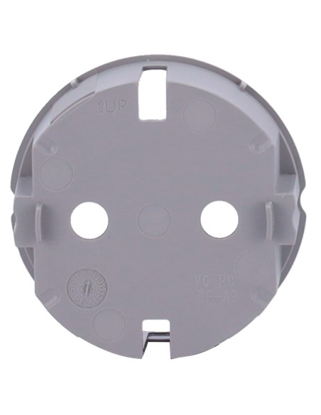 TAPA LATERAL PARA ENCHUFE BÁSICO TIPO F - COMPATIBLE CON AJ-OUTLETCORE-BASIC - PROTECCIÓN CONTRA POLVO, SALPICADURAS, OBJETOS -