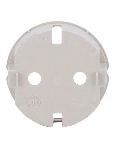 TAPA LATERAL PARA ENCHUFE BÁSICO TIPO F - COMPATIBLE CON AJ-OUTLETCORE-BASIC - PROTECCIÓN CONTRA POLVO, SALPICADURAS, OBJETOS -