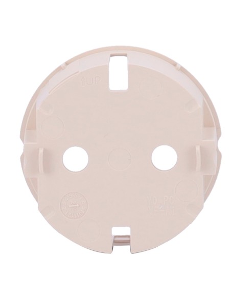 TAPA PARA ENCHUFE BÁSICO TIPO F - COMPATIBLE CON AJ-OUTLETCORE-BASIC - PROTECCIÓN CONTRA POLVO, SALPICADURAS, OBJETOS - SIN MONI