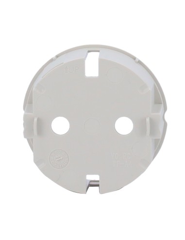 TAPA PARA ENCHUFE BÁSICO TIPO F - COMPATIBLE CON AJ-OUTLETCORE-BASIC - PROTECCIÓN CONTRA POLVO, SALPICADURAS, OBJETOS - SIN MONI