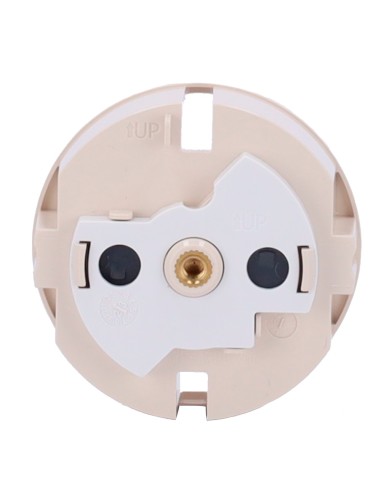 TAPA FRONTAL PARA ENCHUFE INTELIGENTE TIPO F - COMPATIBLE CON AJ-OUTLETCORE-SMART - INDICADOR LED SOBRE ESTADO DEL ENCHUFE Y CON