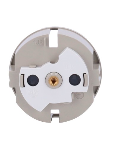 TAPA FRONTAL PARA ENCHUFE INTELIGENTE TIPO F - COMPATIBLE CON AJ-OUTLETCORE-SMART - INDICADOR LED SOBRE ESTADO DEL ENCHUFE Y CON